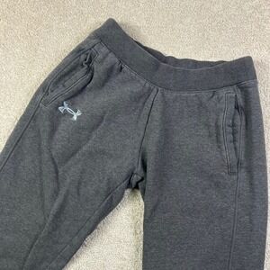 Under Armour UA Storm Women's Fleece Sweatpants XS Gray Jogger Athletic Pants